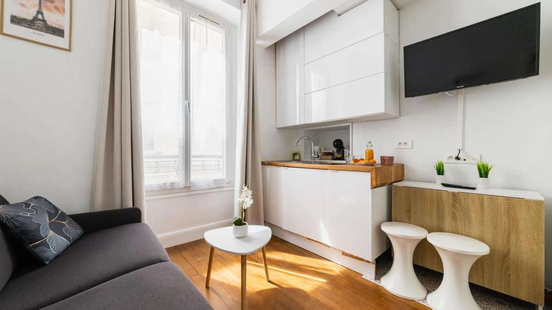 Ferienwohnung Studio Equipe Centre Nation - Paris 12 - 2P Apartment